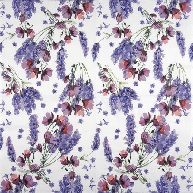Paper Napkin - Fragrant Lavender