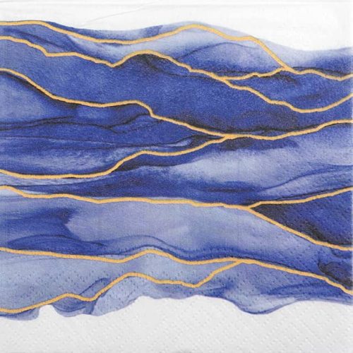 Paper Napkin - Watercolor Waves