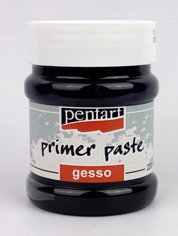 Pentart Primer Paste - Gesso 100ml / 230ml - Black