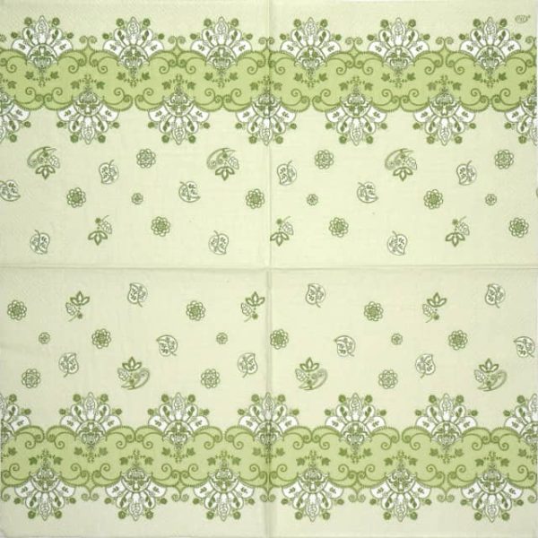 Paper Napkin - Acantha Celadon - Image 2