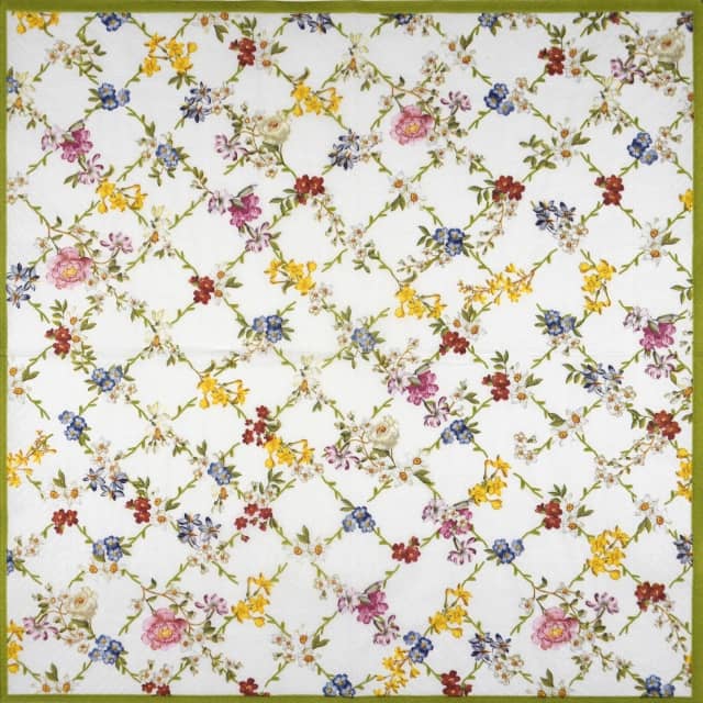 Paper Napkin - Flowers