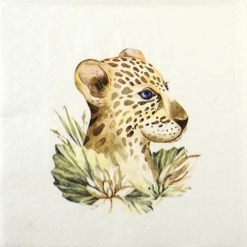 Paper Napkin - Tropical Leopard