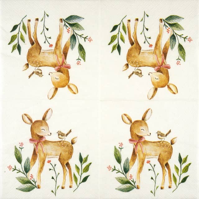 Paper Napkin - Baby Deer