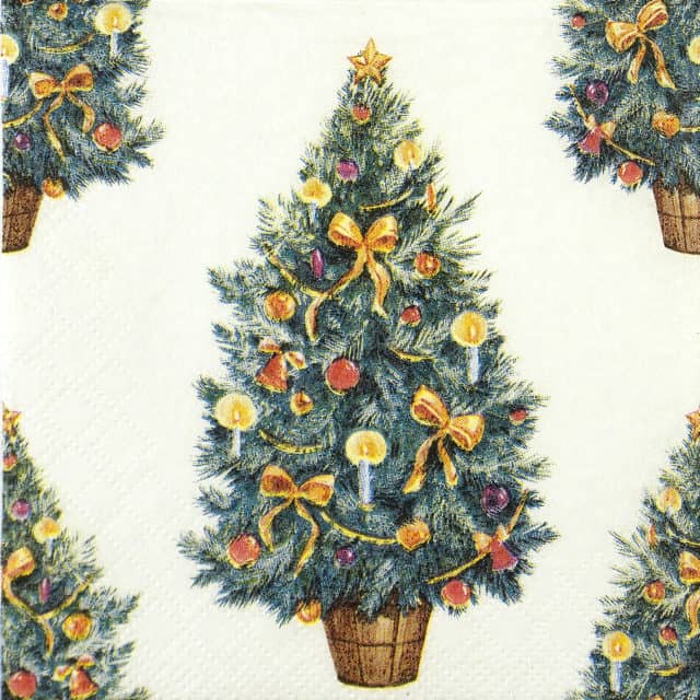 Paper Napkin - Christmas Tree