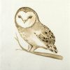 Paper Napkin - Winter Owl
