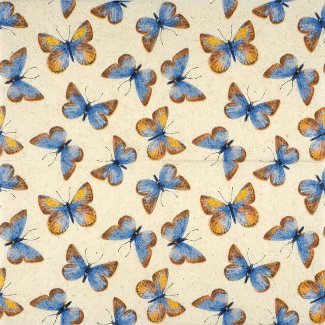 Paper Napkin - Morpho Butterflies