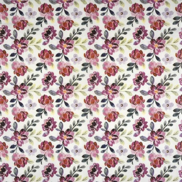 Paper Napkin - Lilac Floral Pattern