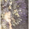 Rice Paper Decoupage - Floral Face - R2080