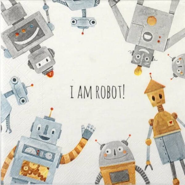 Paper Napkin - Robots