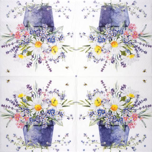 Paper Napkin - Fleurs des Champs