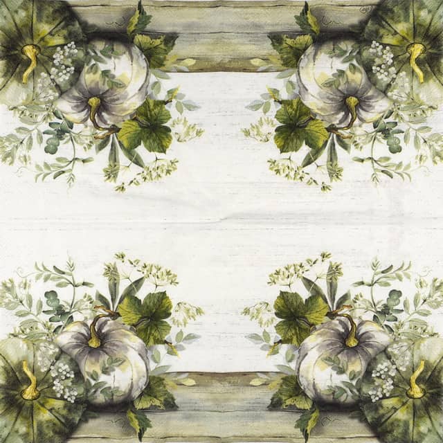 paper-napkin-Ihr-green-and-white-pumpkin-cream-1012260