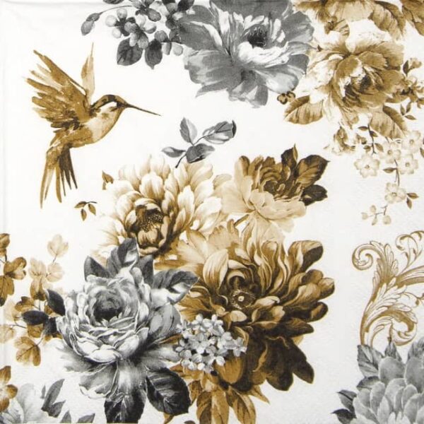 Cocktail Napkins (20) - Gardenia