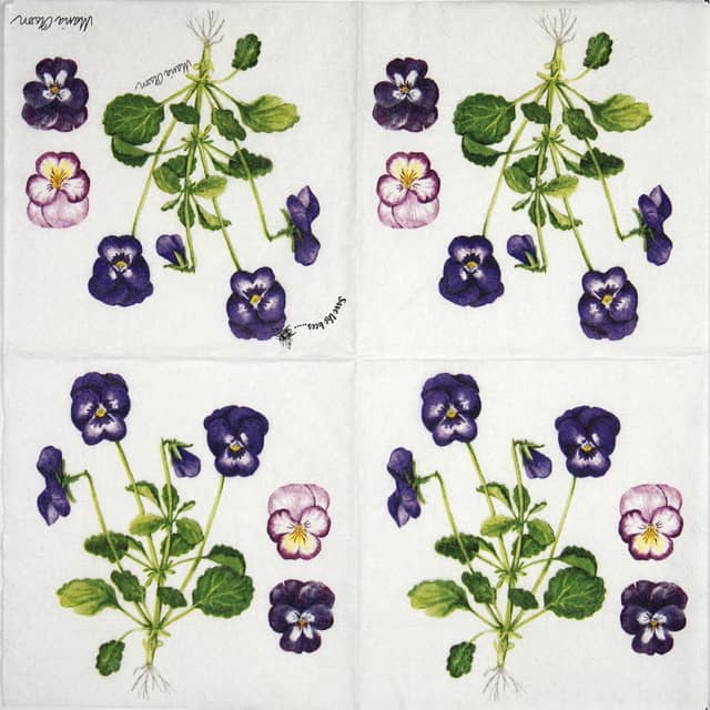 Paper-napkin-Duni-Pansies-177101