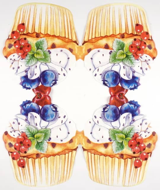 Paper Napkin - Sweet cupcake