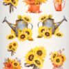 Decoupage Rice Paper A/3 - Sunflowers - 3263