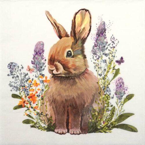 Paper Napkin - Belle Bunny
