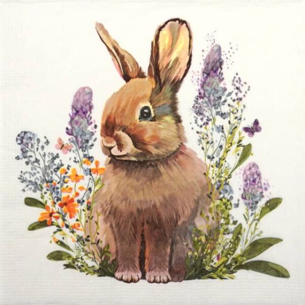 Paper Napkin - Belle Bunny