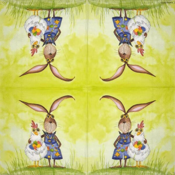 Paper Napkin - Sunny Easter