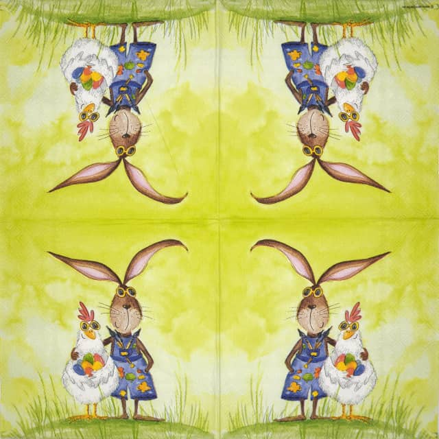 Paper Napkin - Sunny Easter