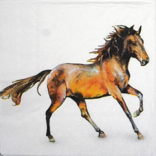 Paper Napkin - Wild horses