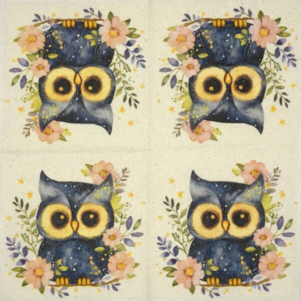Paper Napkin - Magic Owl