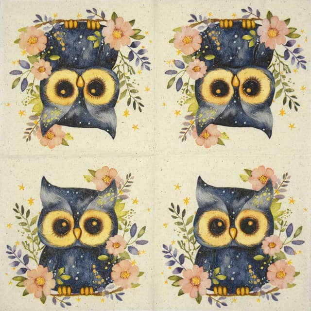 Paper Napkin - Magic Owl