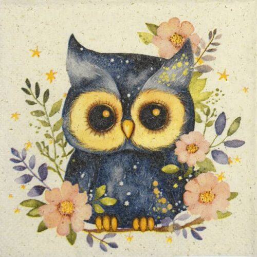 Paper Napkin - Magic Owl