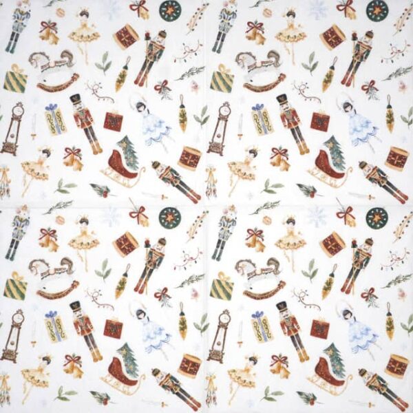 Paper Napkin - Nutcracker Suite