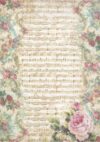 Stamperia Rice Paper A4 - Precious - Precious - Music - DFSA4830