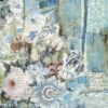Stamperia Rice Paper A4 - Wonderland - Floral Corner - DFSA4932