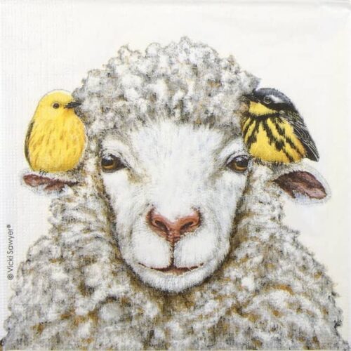 Cocktail Napkins - Vicki Sawyer: Molly & Friends (20 pieces)