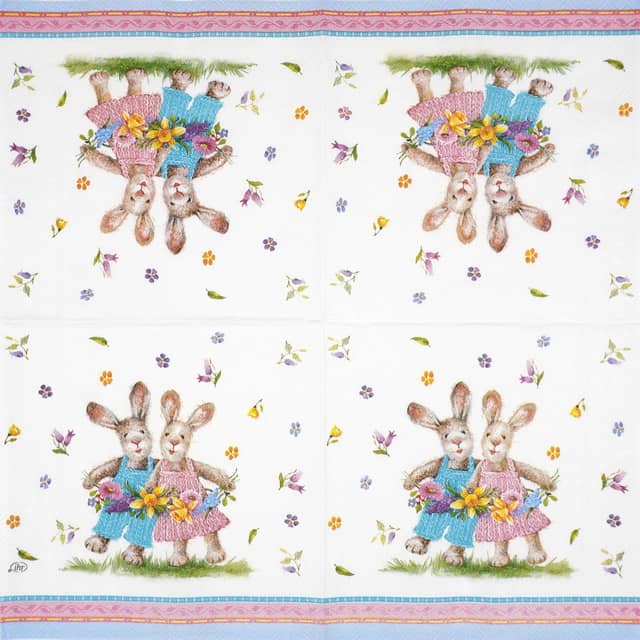 Paper Napkin - Spring Dance
