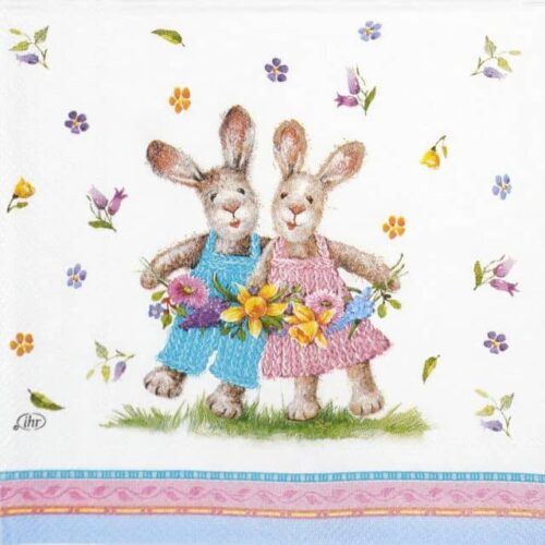 Paper Napkin - Spring Dance