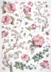 Stamperia Rice Paper A4 - Roses and ivy